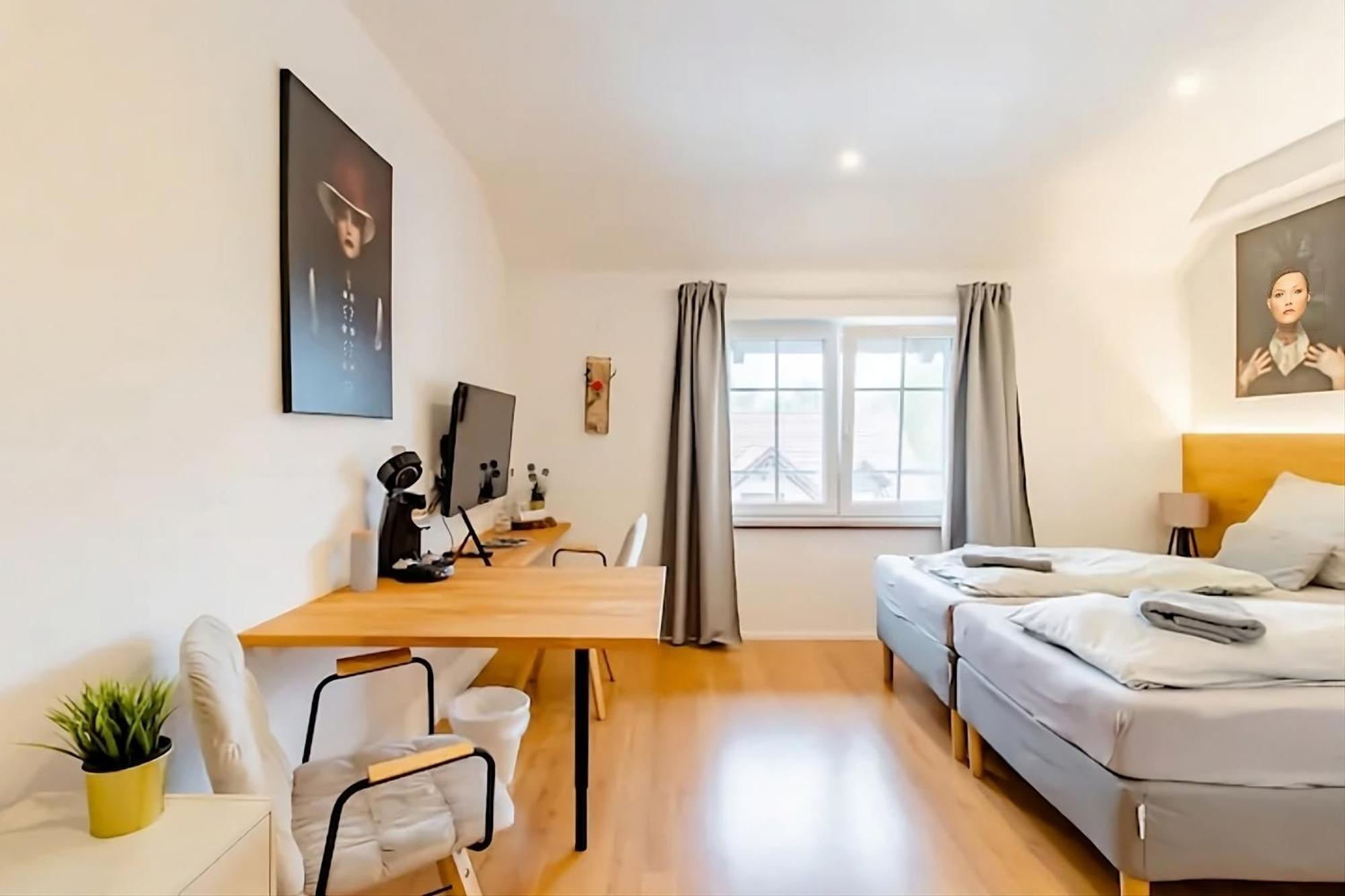 Komfortables Doppelzimmer In Kehl Goldscheuer - 1A Guesthouse Ngoại thất bức ảnh